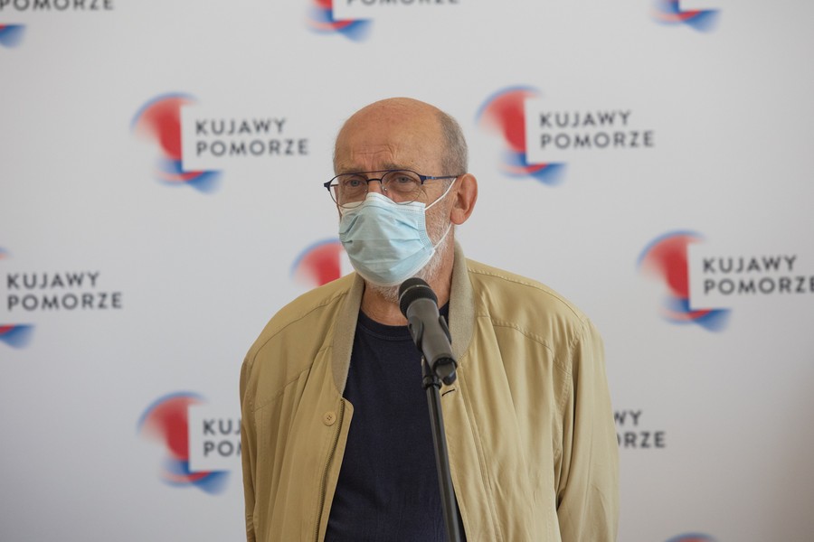 Konferencja prasowa przed zawodami o Puchar Gordona Bennetta, fot. Mikołaj Kuras dla UMWKP