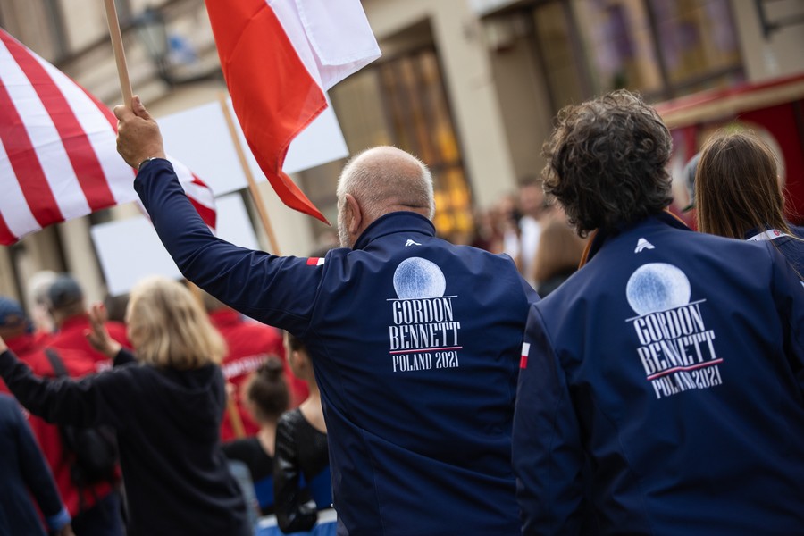 Otwarcie zawodów o Puchar Gordona Bennetta, fot. Mikołaj Kuras dla UMWKP