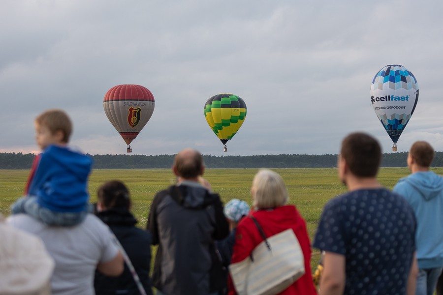 Piknik balonowy, fot. Mikołaj Kuras dla UMWKP