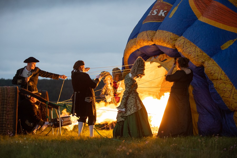 Piknik balonowy, fot. Mikołaj Kuras dla UMWKP