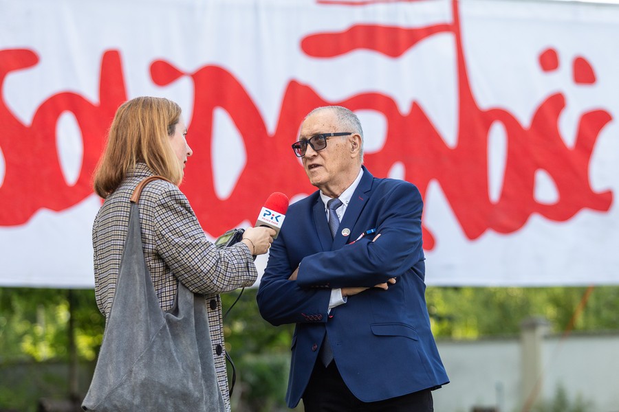 Obchody 42. rocznicy podpisania porozumień sierpniowych, fot. Szymon Zdziebło/tarantoga.pl dla UMWKP