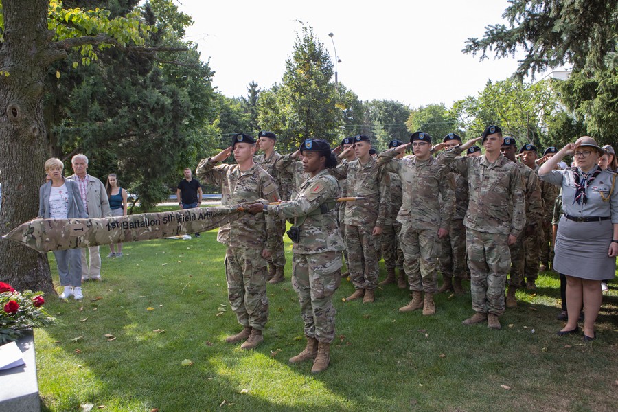 Wojewódzkie obchody 82. rocznicy wybuchu II wojny światowej, fot. Mikołaj Kuras dla UMWKP
