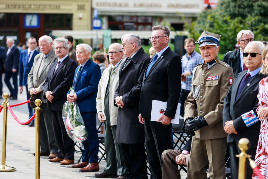 Obchody rocznicy wybuchu II wojny światowej w Bydgoszczy, fot. Filip Kowalkowski dla UMWKP