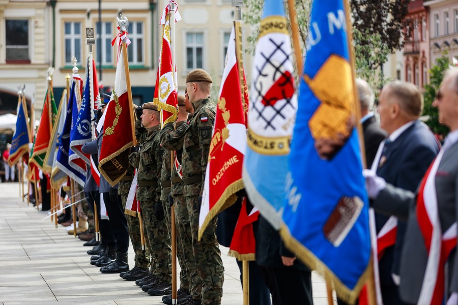 Obchody rocznicy wybuchu II wojny światowej w Bydgoszczy, fot. Filip Kowalkowski dla UMWKP