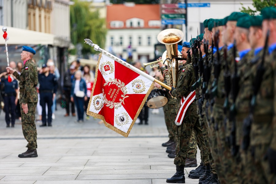 Obchody rocznicy wybuchu II wojny światowej w Bydgoszczy, fot. Filip Kowalkowski dla UMWKP