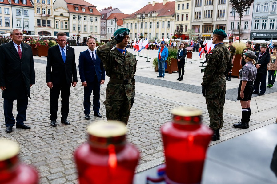 Obchody rocznicy wybuchu II wojny światowej w Bydgoszczy, fot. Filip Kowalkowski dla UMWKP