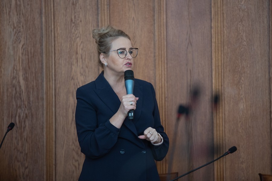 Ceremonia wręczenia umów grantowych, fot. Mikołaj Kuras dla UMWKP