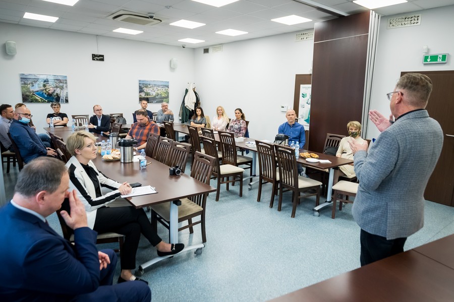 Wręczenie umów LGD "Dwie rzeki" w Bydgoszczy, fot. Filip Kowalkowski dla UWMKP