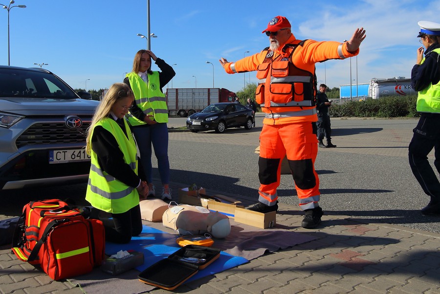 Akcja w ramach Europejskiego Dnia Bez Ofiar Śmiertelnych na Drogach, fot. Sauron Photography