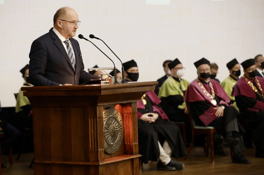 Inauguracja roku akademickiego na UMK, fot. Andrzej Goiński/UMWKP