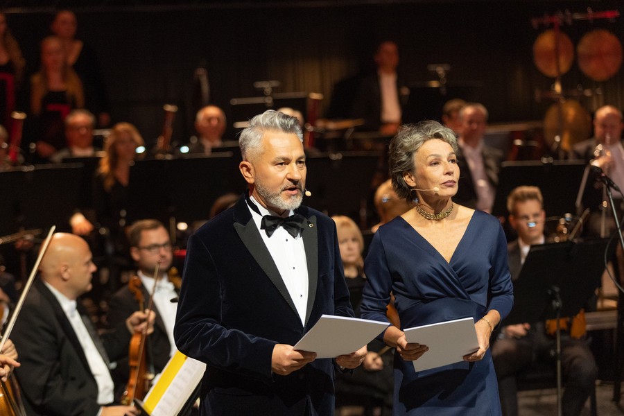 Uroczystości ku czci ofiar zbrodni pomorskiej, gala w Centrum Jordanki, fot. Mikołaj Kuras dla UMWKP