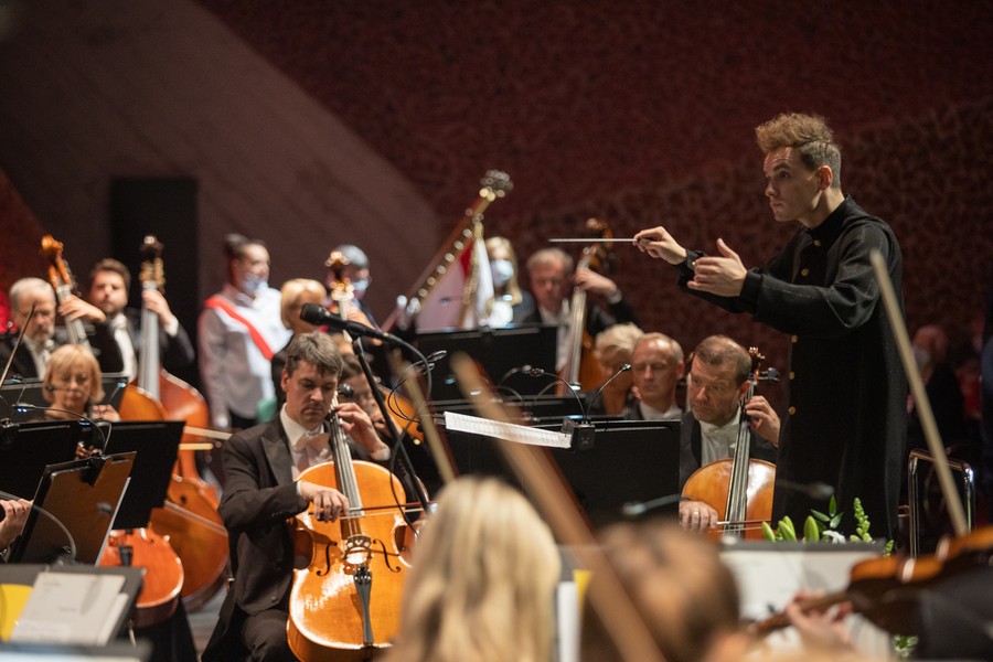 Uroczystości ku czci ofiar zbrodni pomorskiej, gala w Centrum Jordanki, fot. Mikołaj Kuras dla UMWKP