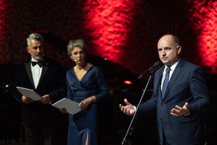 Uroczystości ku czci ofiar zbrodni pomorskiej, gala w Centrum Jordanki, fot. Mikołaj Kuras dla UMWKP