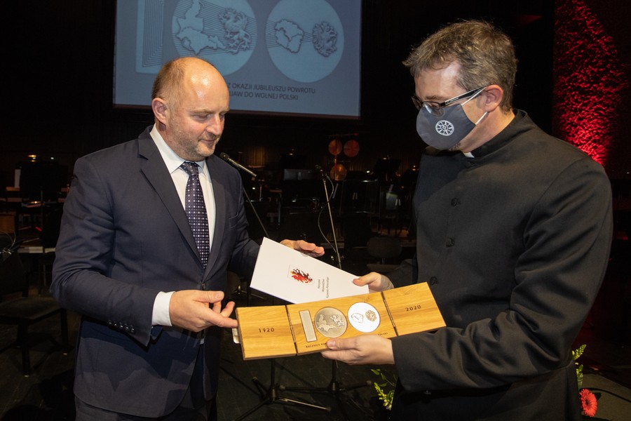 Uroczystości ku czci ofiar zbrodni pomorskiej, gala w Centrum Jordanki, fot. Mikołaj Kuras dla UMWKP