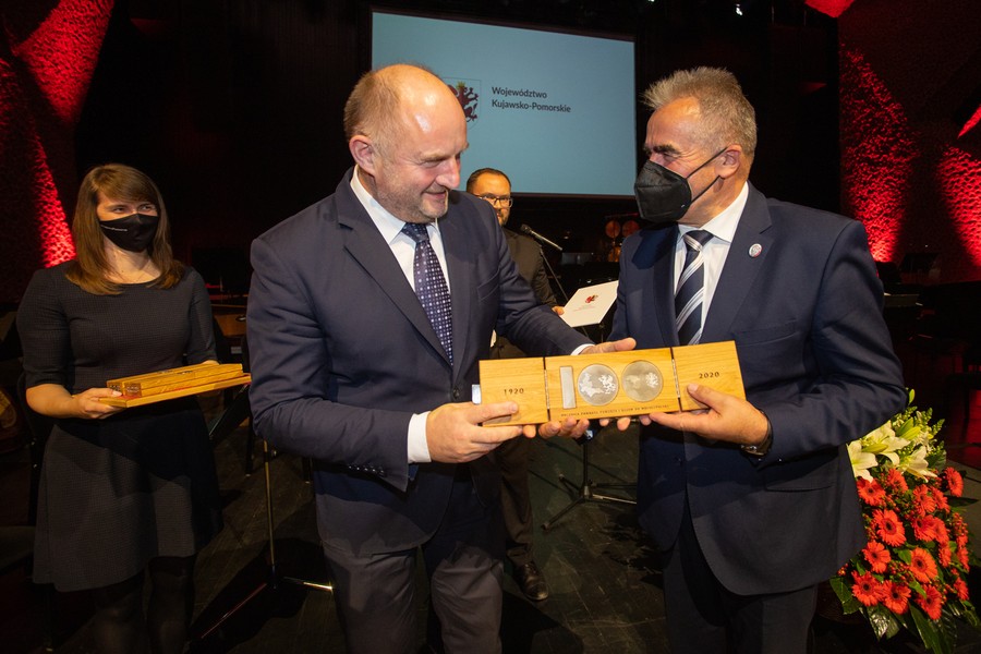 Uroczystości ku czci ofiar zbrodni pomorskiej, gala w Centrum Jordanki, fot. Mikołaj Kuras dla UMWKP