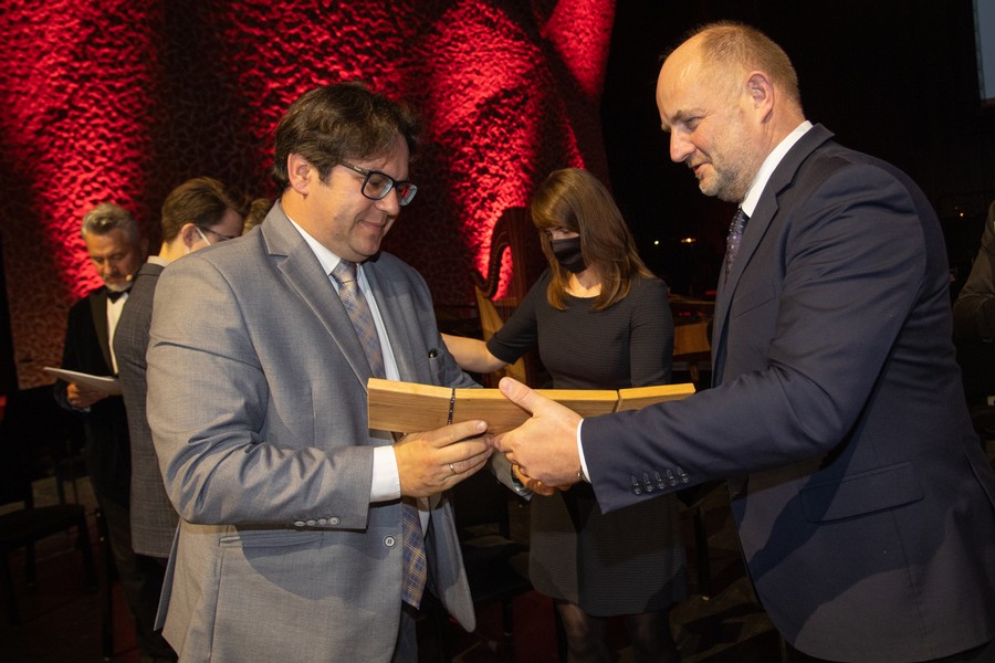 Uroczystości ku czci ofiar zbrodni pomorskiej, gala w Centrum Jordanki, fot. Mikołaj Kuras dla UMWKP