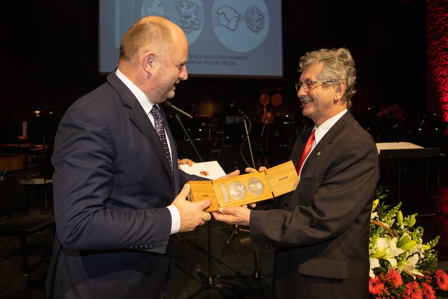 Uroczystości ku czci ofiar zbrodni pomorskiej, gala w Centrum Jordanki, fot. Mikołaj Kuras dla UMWKP