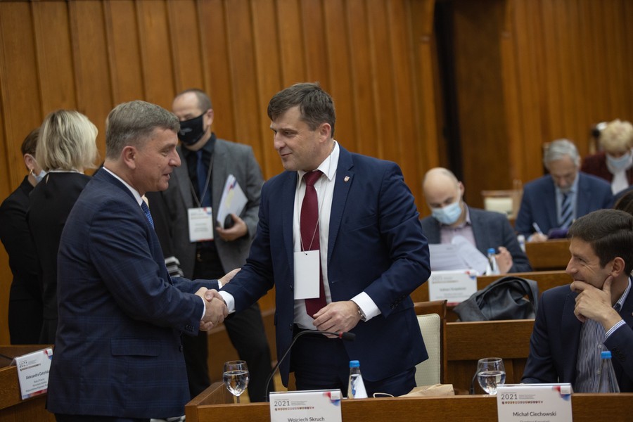 Konwent Przewodniczących Sejmików, Toruń 21 października 2021, fot. Mikołaj Kuras dla UMWKP