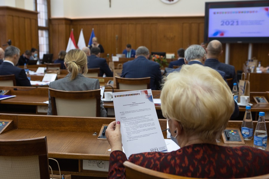 Konwent Przewodniczących Sejmików, Toruń 21 października 2021, fot. Mikołaj Kuras dla UMWKP