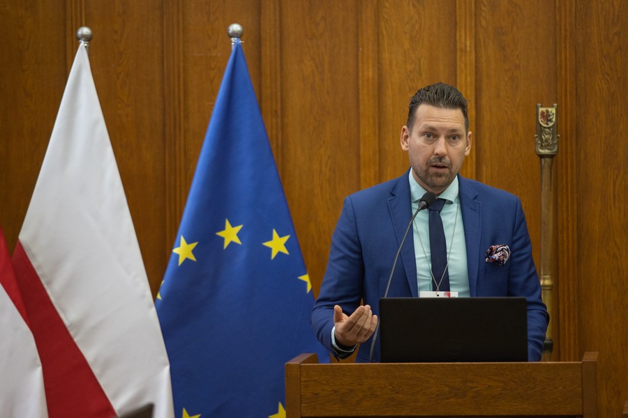 Konwent Przewodniczących Sejmików, Toruń 21 października 2021, fot. Mikołaj Kuras dla UMWKP