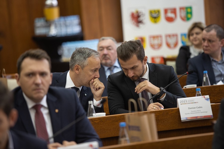 Konwent Przewodniczących Sejmików, Toruń 21 października 2021, fot. Mikołaj Kuras dla UMWKP