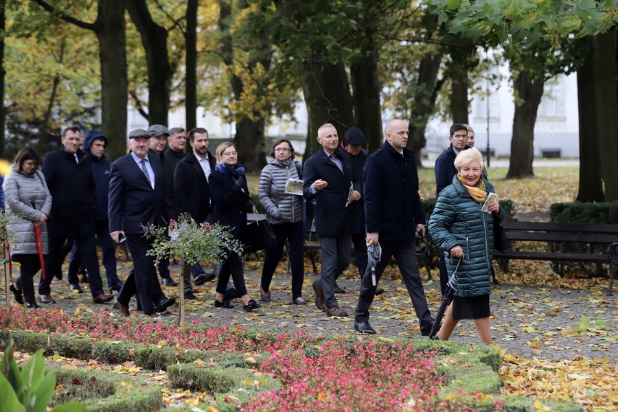Uczestnicy Konwentu Przewodniczących Sejmiku w Inowrocławiu, fot. Andrzej Goiński/UMWKP