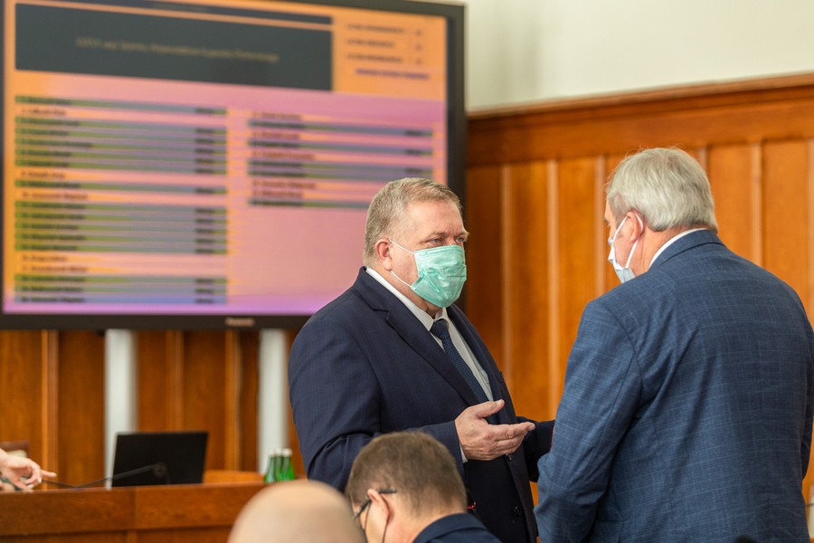 Sesja sejmiku województwa 25 października 2021, fot. Szymon Zdziebło/tarantoga.pl dla UMWKP