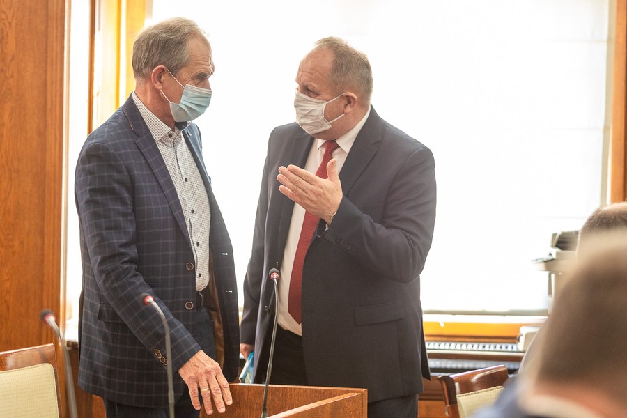 Sesja sejmiku województwa 25 października 2021, fot. Szymon Zdziebło/tarantoga.pl dla UMWKP