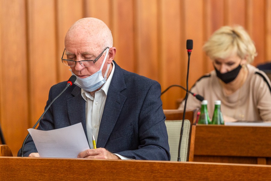 Sesja sejmiku województwa 25 października 2021, fot. Szymon Zdziebło/tarantoga.pl dla UMWKP