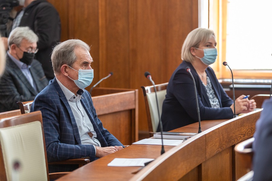 Sesja sejmiku województwa 25 października 2021, fot. Szymon Zdziebło/tarantoga.pl dla UMWKP