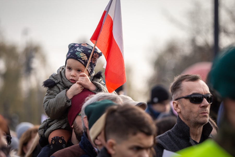 Wojewódzkie obchody Narodowego Święta Niepodległości w Toruniu, fot. Szymon Zdziebło tarantoga.pl dla UMWKP