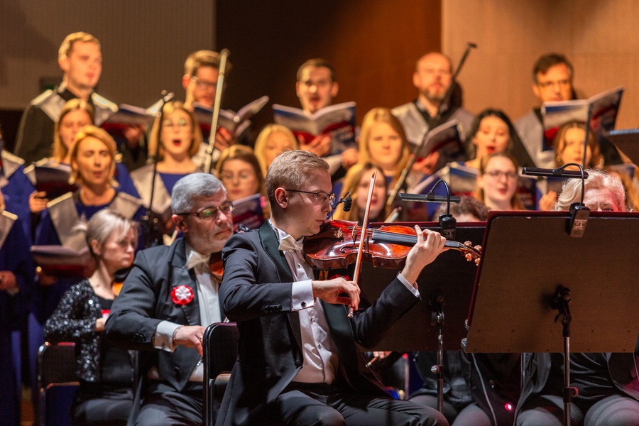 Koncert „Polskie pieśni patriotyczne” in memoriam Wandy Błeńskiej, fot. Szymon Zdziebło/tarantoga.pl dla UMWKP
