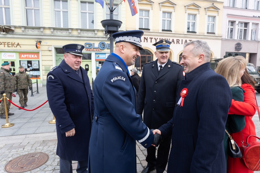 Wojewódzkie obchody Narodowego Święta Niepodległości w Bydgoszczy, fot. Filip Kowalkowski dla UMWKP