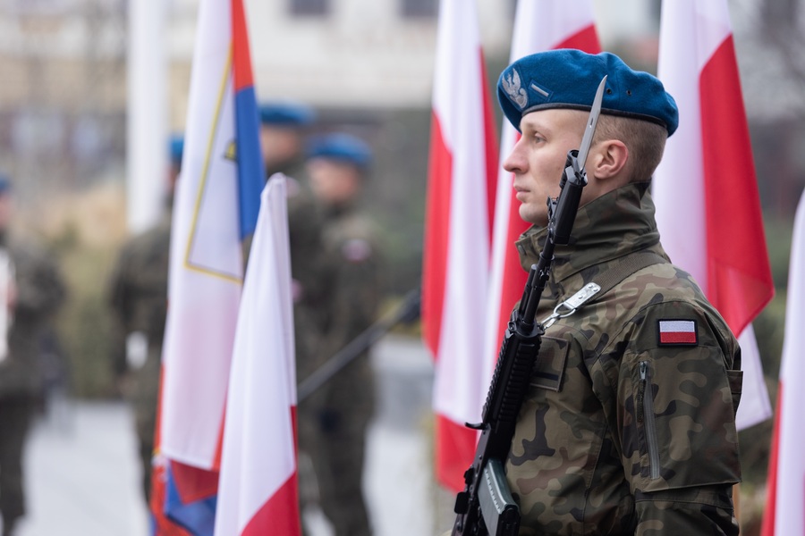 Wojewódzkie obchody Narodowego Święta Niepodległości w Bydgoszczy, fot. Filip Kowalkowski dla UMWKP