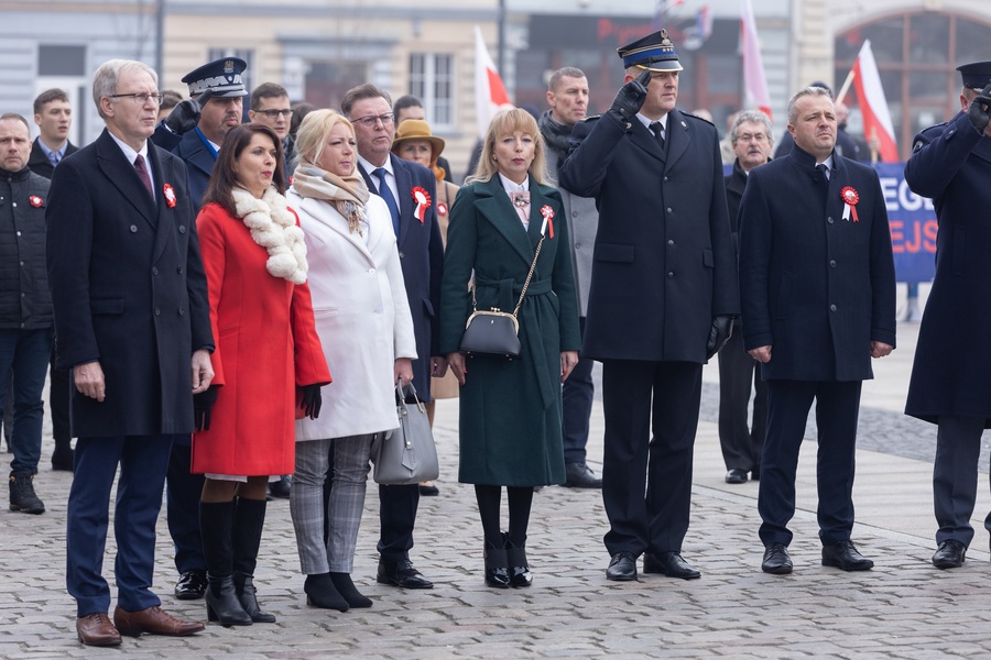 Wojewódzkie obchody Narodowego Święta Niepodległości w Bydgoszczy, fot. Filip Kowalkowski dla UMWKP