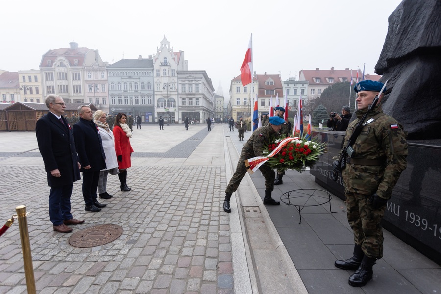 Wojewódzkie obchody Narodowego Święta Niepodległości w Bydgoszczy, fot. Filip Kowalkowski dla UMWKP