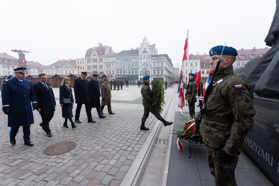 Wojewódzkie obchody Narodowego Święta Niepodległości w Bydgoszczy, fot. Filip Kowalkowski dla UMWKP