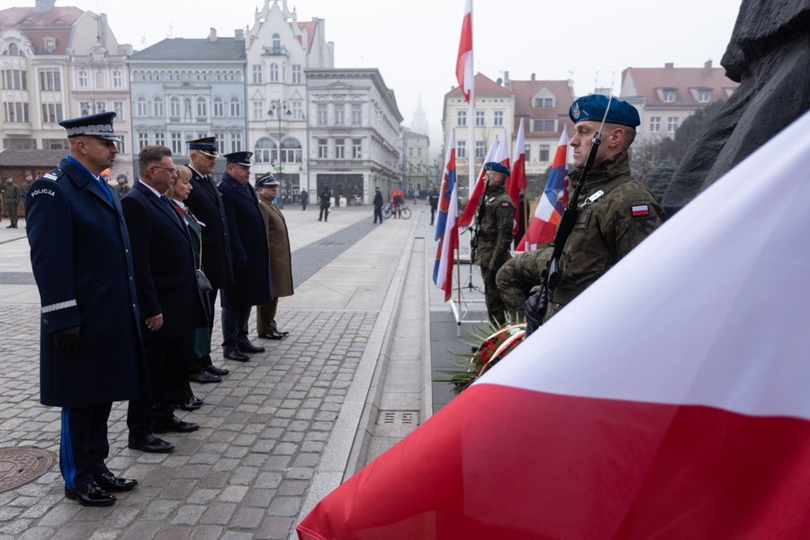 Wojewódzkie obchody Narodowego Święta Niepodległości w Bydgoszczy, fot. Filip Kowalkowski dla UMWKP