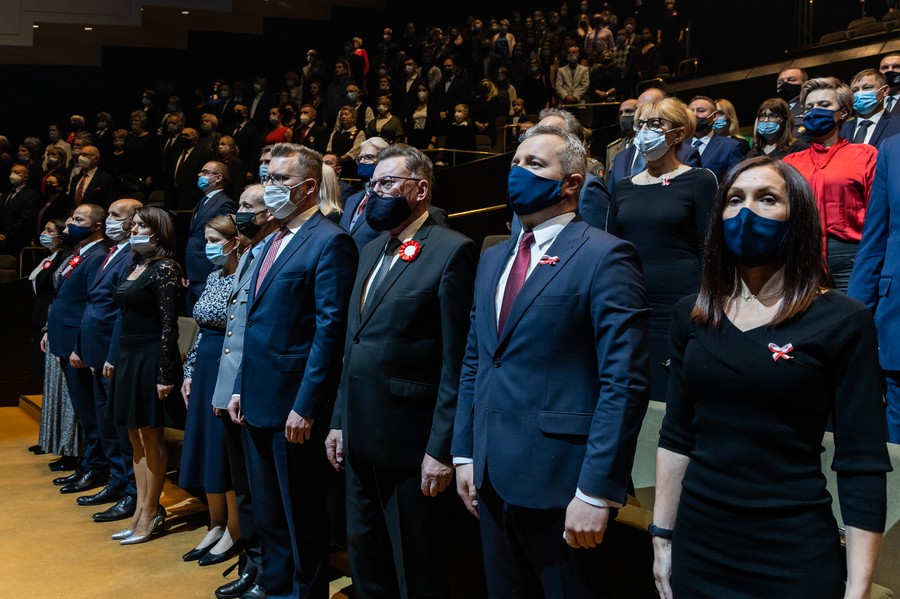 Uroczystości Święta Niepodległości w Bydgoszczy, fot. Jacek Nowacki/Kujawsko-Pomorski Urząd Wojewódzki