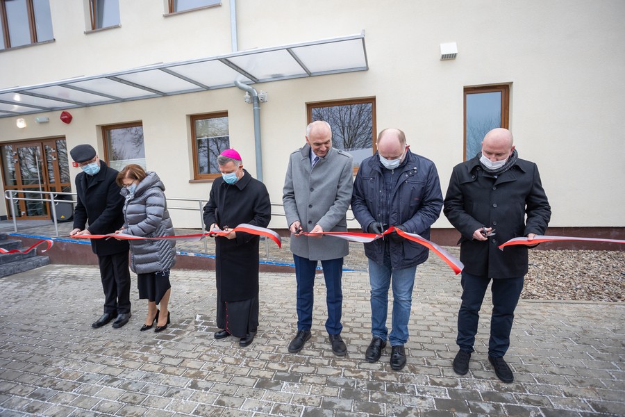 Zmodernizowane schronisko z usługami opiekuńczymi dla osób bezdomnych w Chełmży, fot. Mikołaj Kuras dla UMWKP