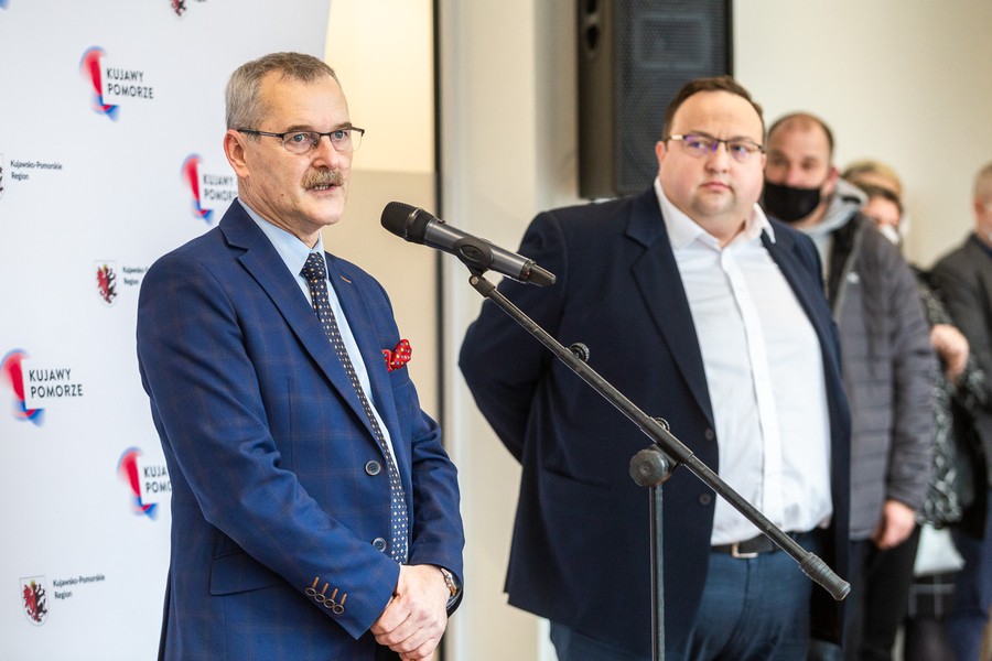 Otwarcie pawilonu oddziałów psychiatrycznych WSZ, fot. Szymon Zdziebło/tarantoga.pl dla UMWKP