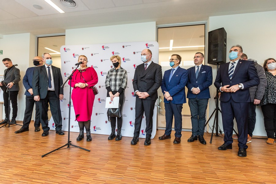 Otwarcie pawilonu oddziałów psychiatrycznych WSZ, fot. Szymon Zdziebło/tarantoga.pl dla UMWKP