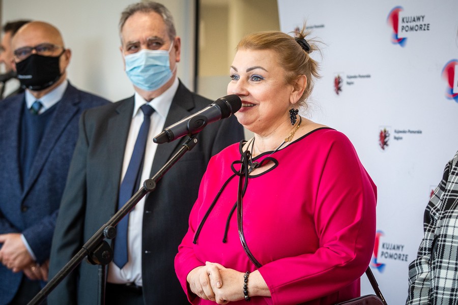 Otwarcie pawilonu oddziałów psychiatrycznych WSZ, fot. Szymon Zdziebło/tarantoga.pl dla UMWKP