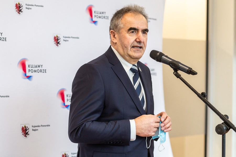 Otwarcie pawilonu oddziałów psychiatrycznych WSZ, fot. Szymon Zdziebło/tarantoga.pl dla UMWKP