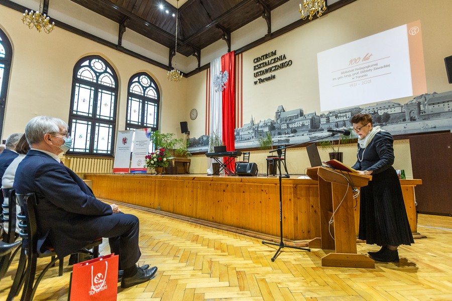 Uroczystości 100-lecia Wojewódzkiej Biblioteki Pedagogicznej w Toruniu, fot. Szymon Zdziebło, tarantoga.pl dla UMWKP