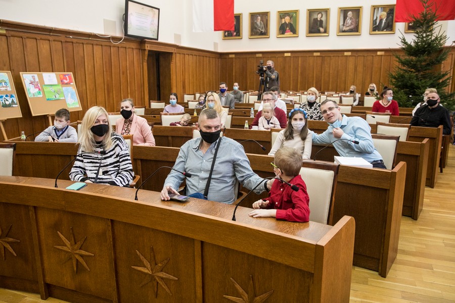 Wręczenie nagród w konkursach gęsinowych, fot. Andrzej Goiński/UMWKP