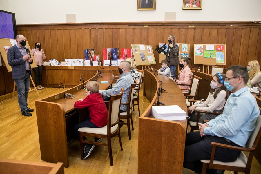 Wręczenie nagród w konkursach gęsinowych, fot. Andrzej Goiński/UMWKP