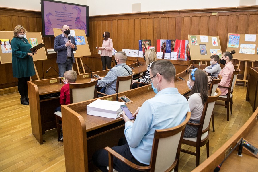 Wręczenie nagród w konkursach gęsinowych, fot. Andrzej Goiński/UMWKP