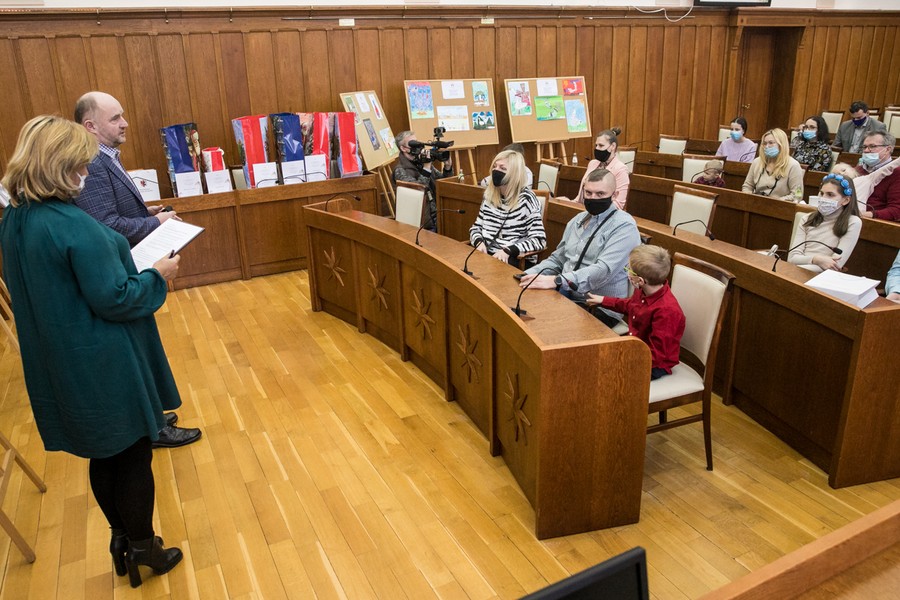 Wręczenie nagród w konkursach gęsinowych, fot. Andrzej Goiński/UMWKP