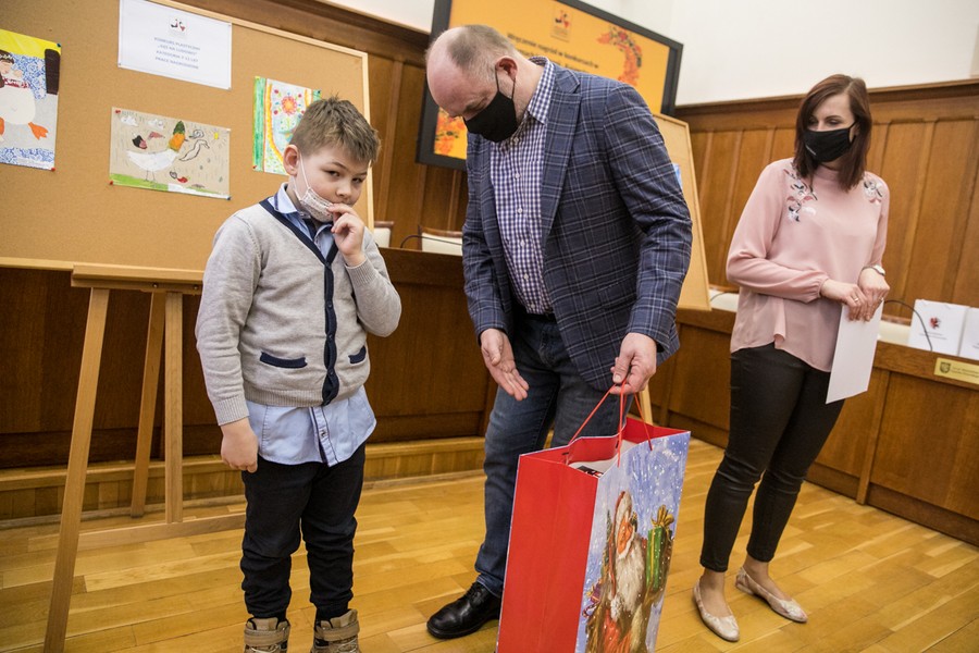 Wręczenie nagród w konkursach gęsinowych, fot. Andrzej Goiński/UMWKP